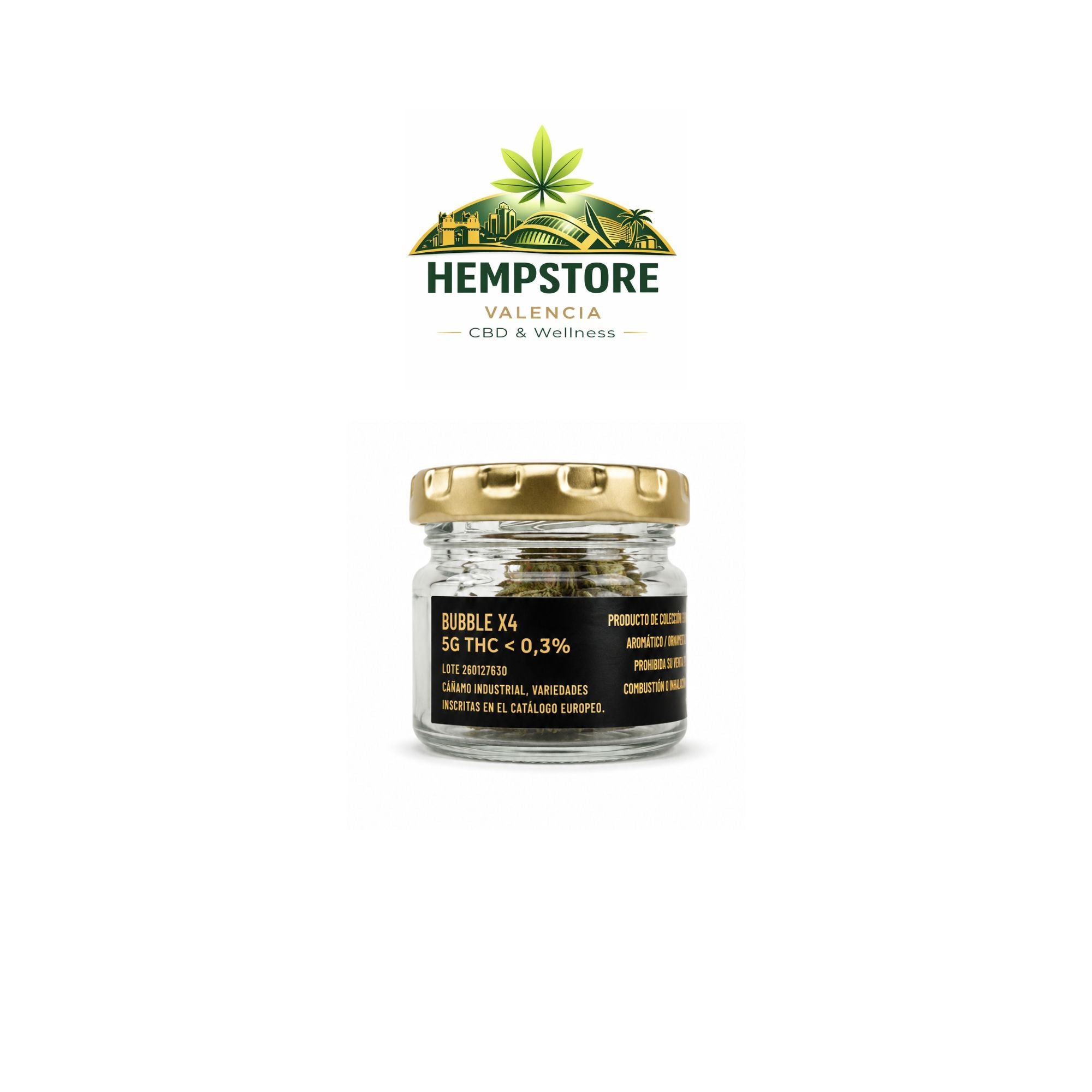 🌿 Bubble X4 Premium – Hash CBD en Valencia