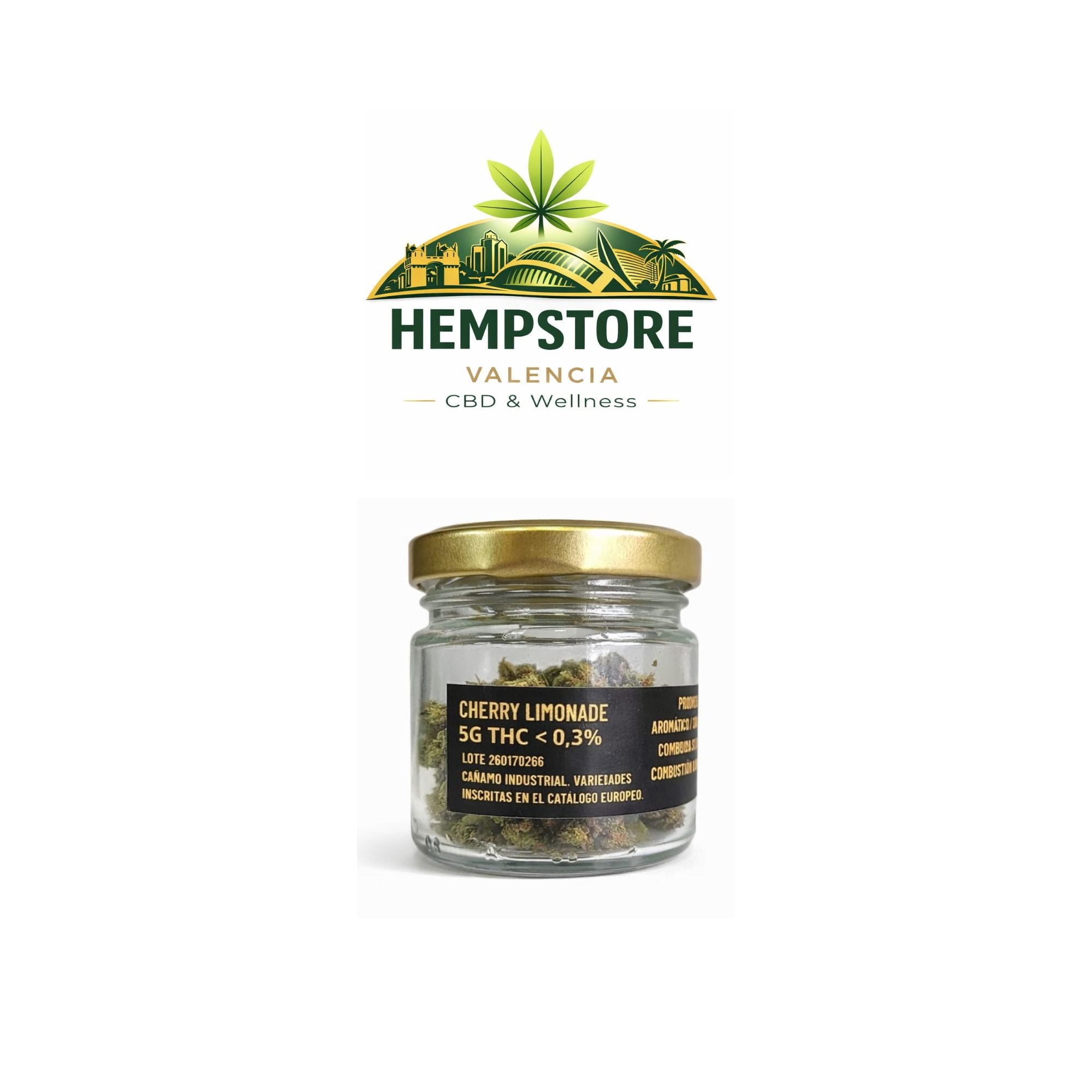 Cherry Limonade CBD Invernadero Premium – Flor CBD Valencia | Hemp Store Valencia CBD