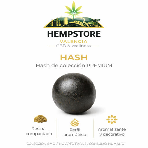 Afgano (Resina CBN) CBD Premium | Hash CBD Valencia | Hemp Store