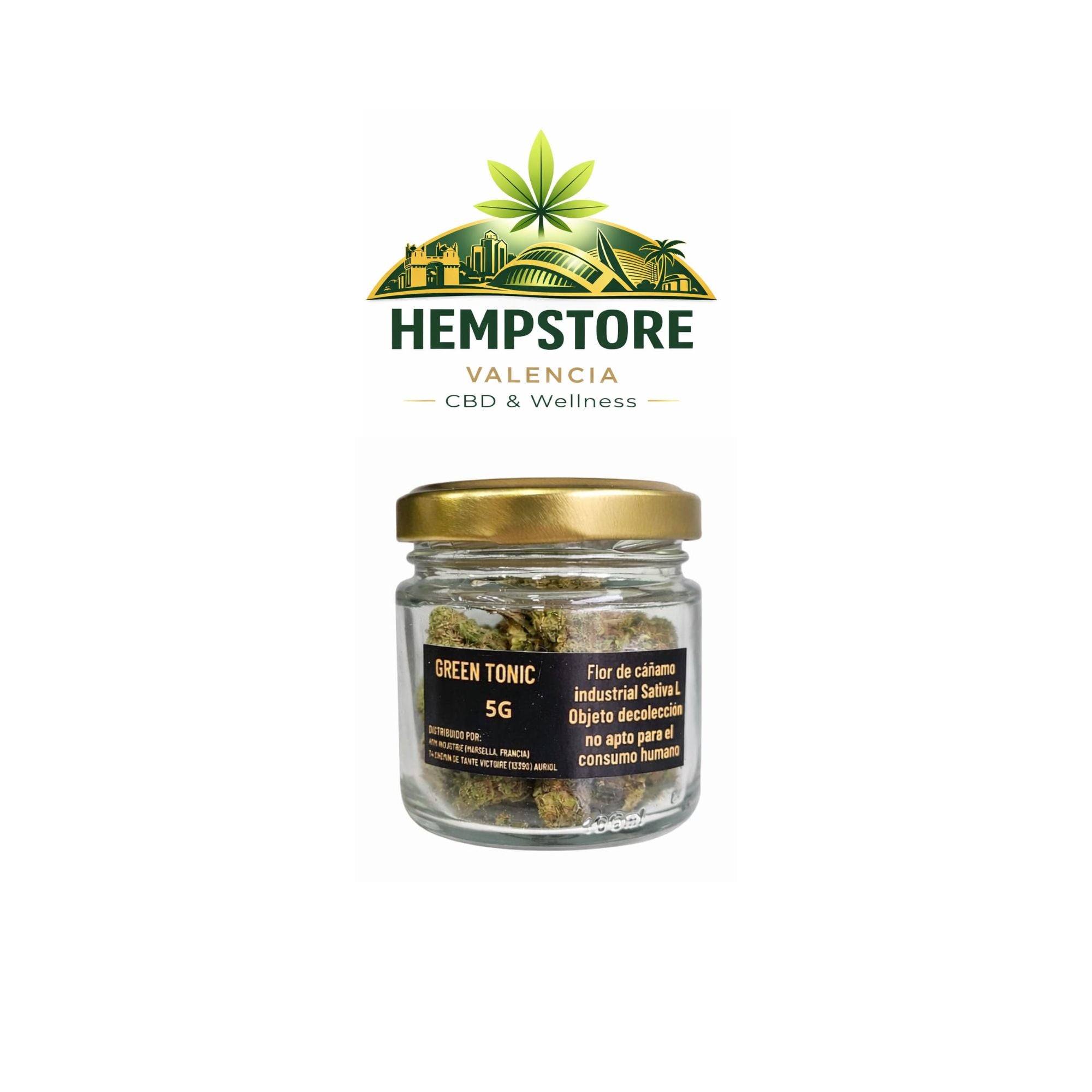 Green Tonic CBD Indoor Premium – Flor CBD | Hemp Store Valencia