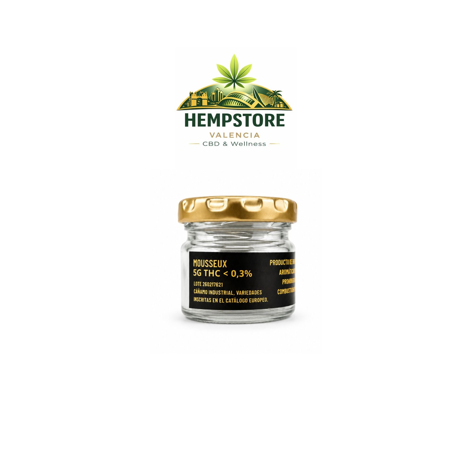 🌿 Mousseux Premium – Hash CBD en Valencia