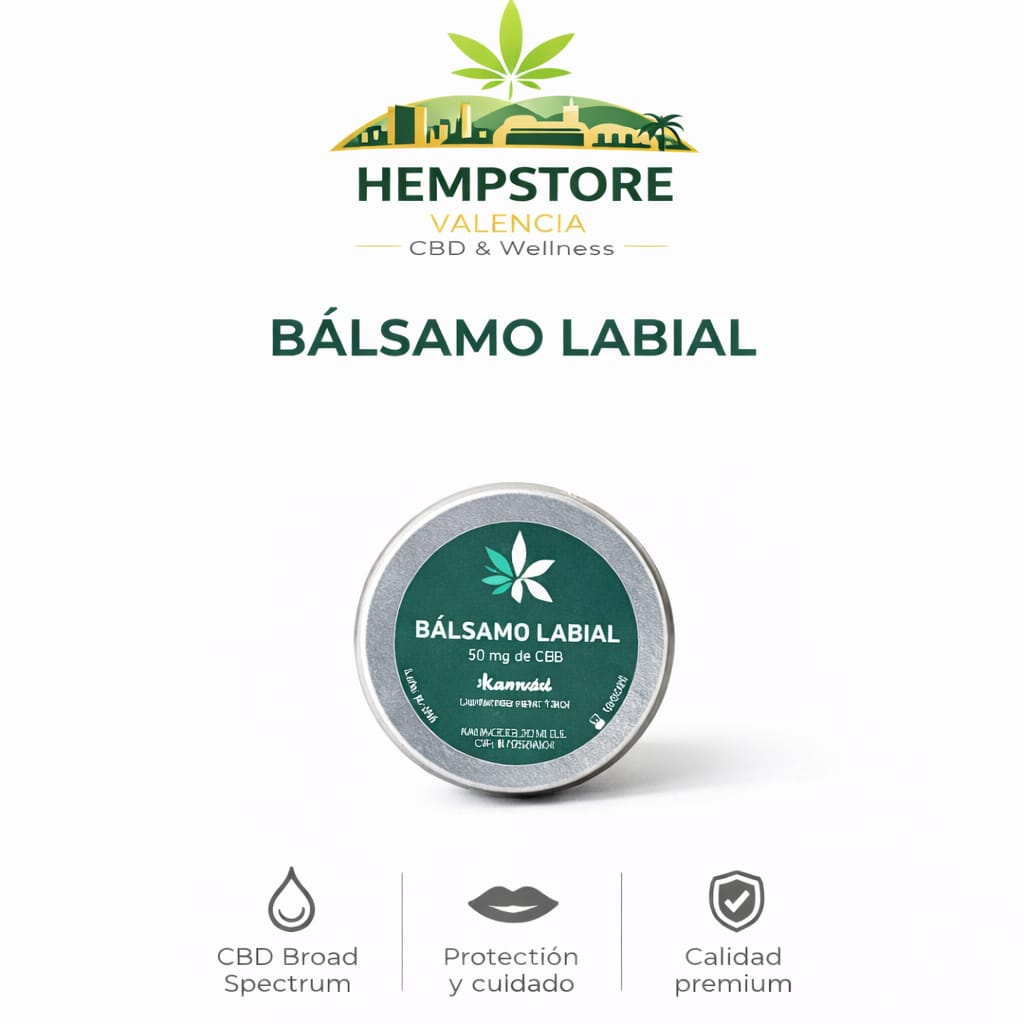 Bálsamo Labial con CBD | Cosmética CBD | Hemp Store Valencia