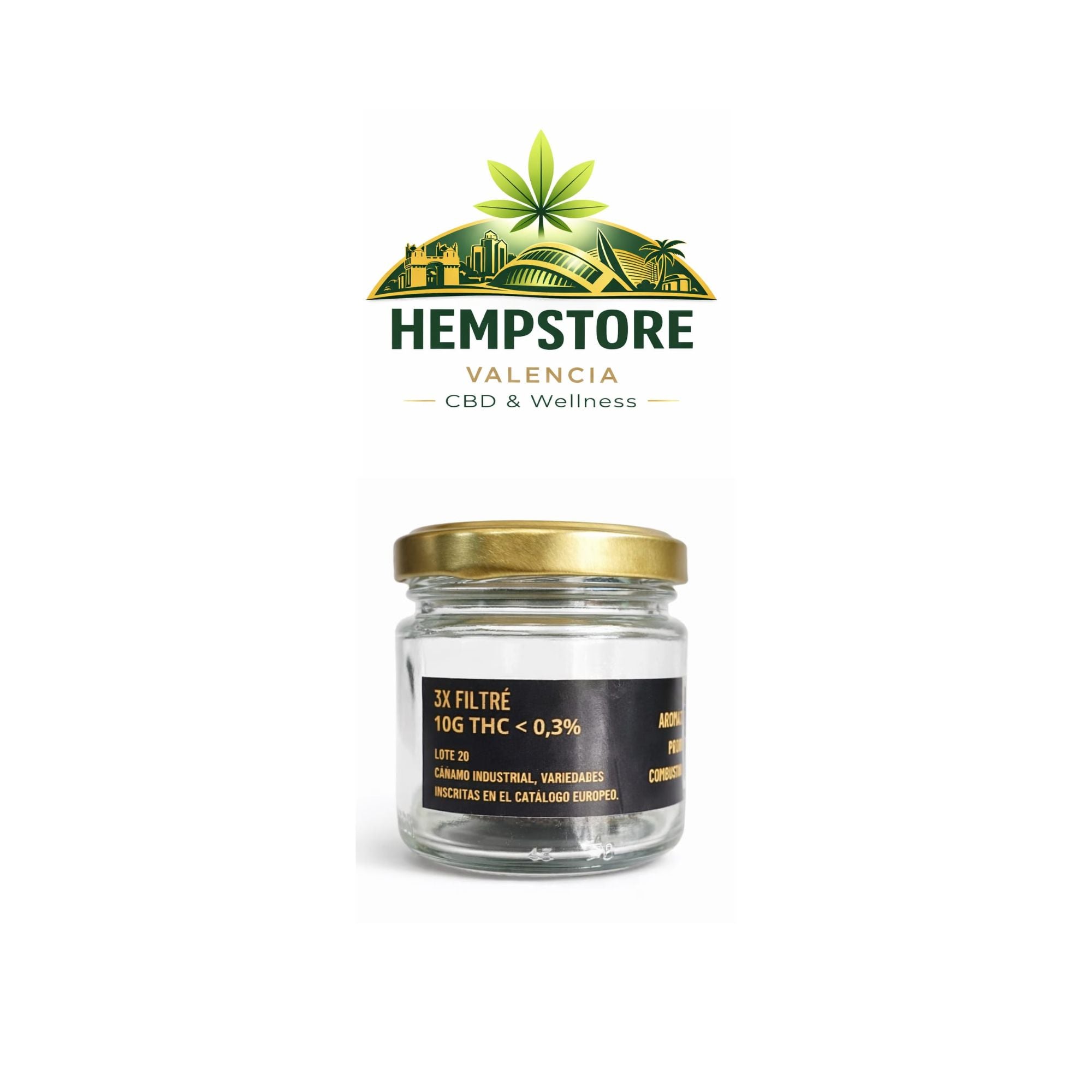 Hash CBD 3X Filtré Premium en Valencia | Hemp Store Valencia CBD